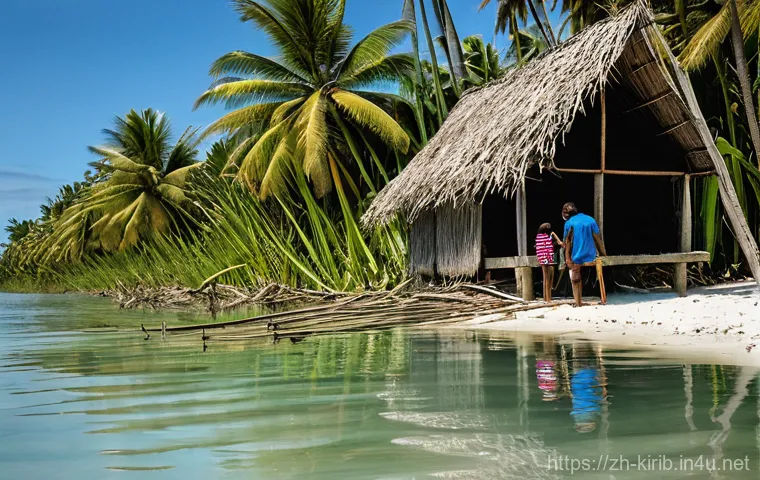 키리바시 해양 영토 분쟁 - Prompt 1: Rising Tides, Enduring Spirit**