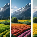 키리바시 현지 은행 및 금융 서비스 - Here are three image generation prompts in English, designed to be detailed and adhere to all safety...